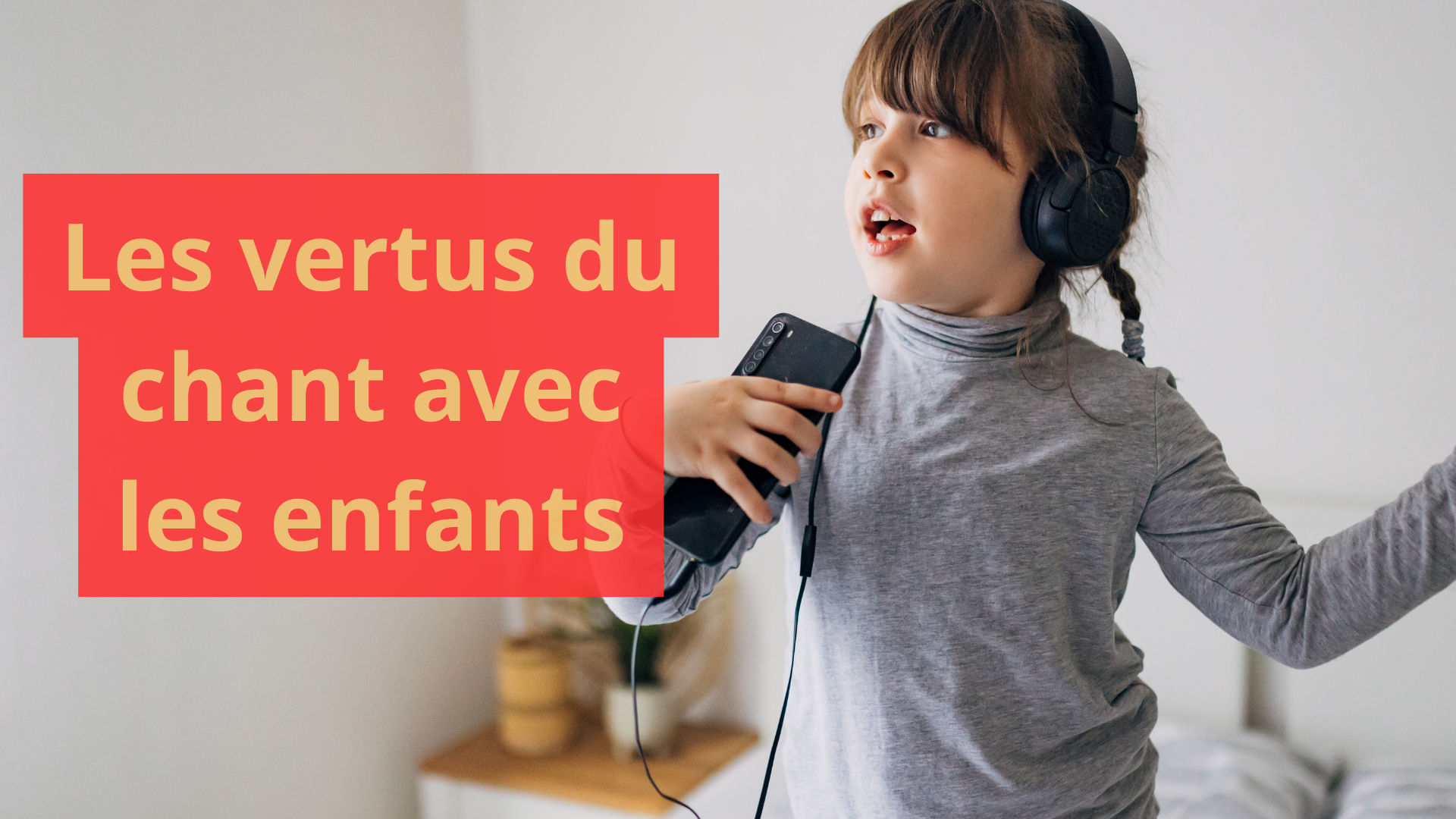 Les vertus du chant avec les enfants