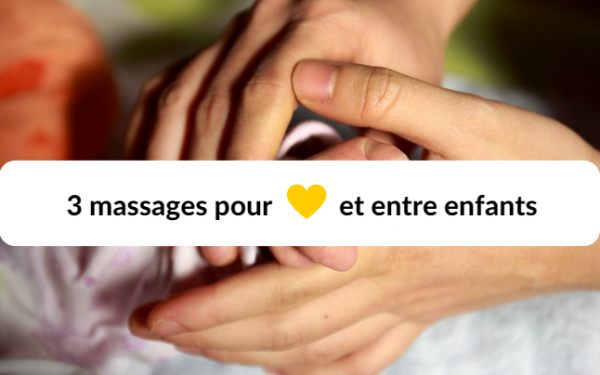 3 Jeux De Massage Pour Et Entre Enfants