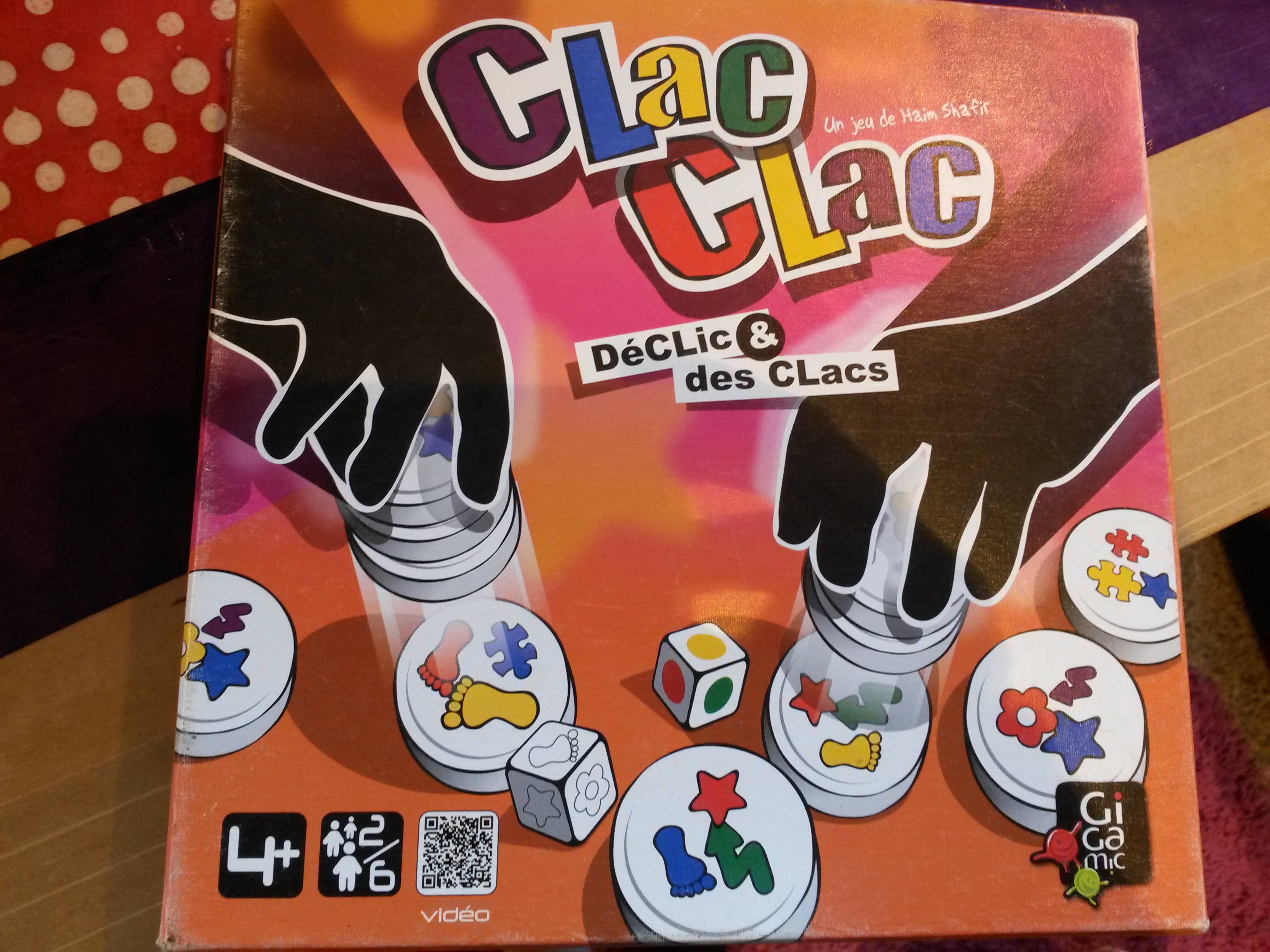 Clac clac, un jeu d'observation fun et rapide