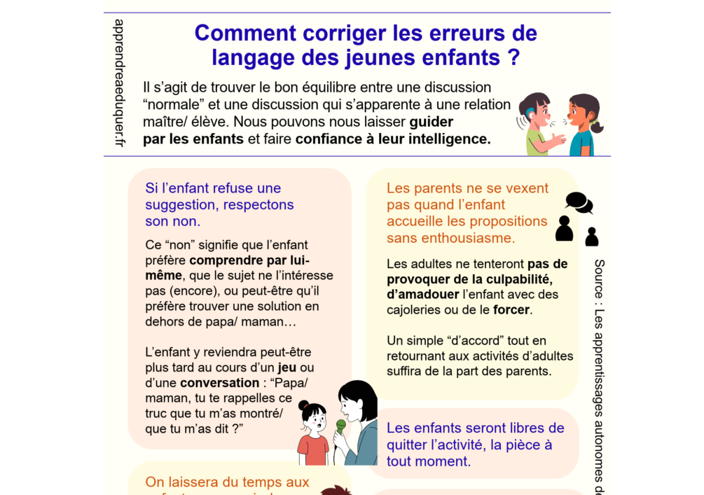 comment corriger les erreurs de langage