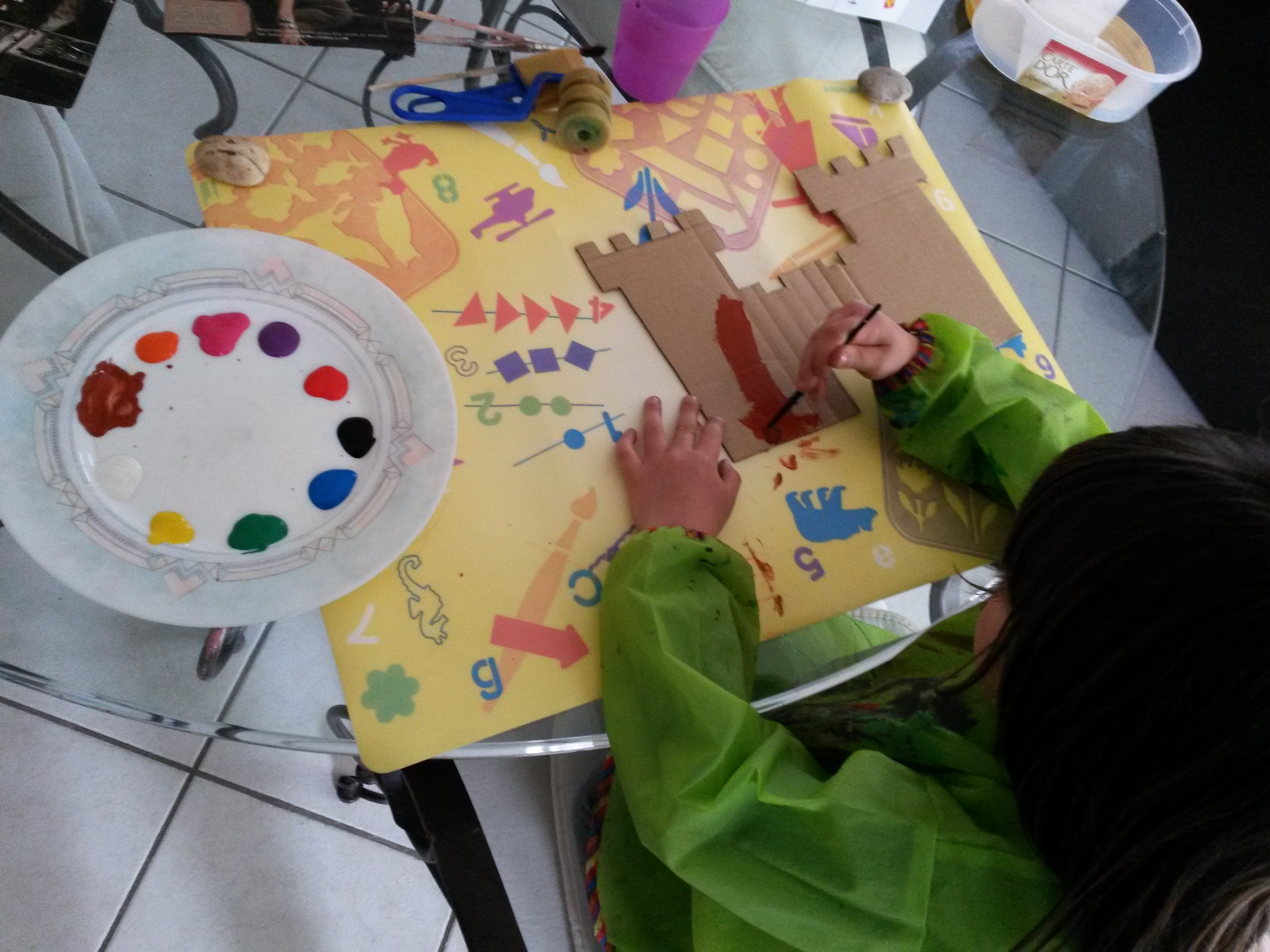Fabriquer des châteaux avec les enfants - Le blog de celine76aplemont