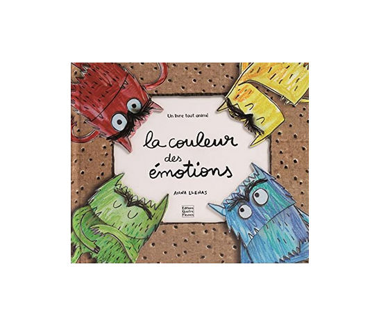 La couleur des émotions : un livre animé pour les enfants
