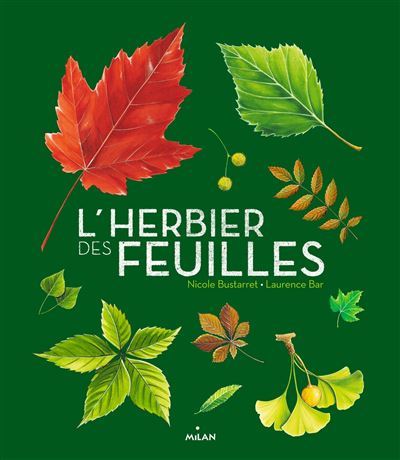 herbier des feuilles