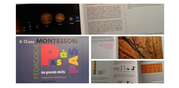 L'histoire de l'univers Les grands récits Montessori