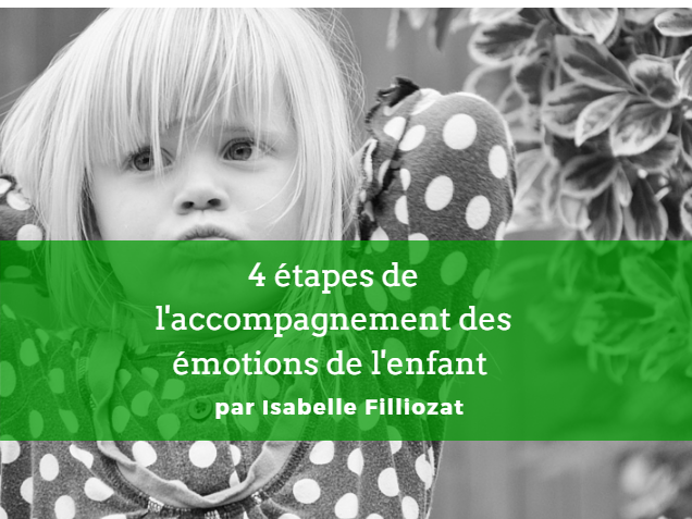 4 Etapes De L Accompagnement Des Emotions De L Enfant Par Isabelle Filliozat