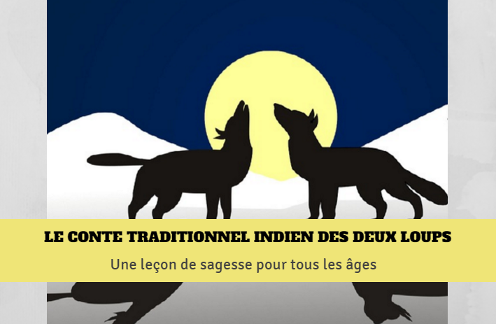 conte traditionnel indien des deux loups