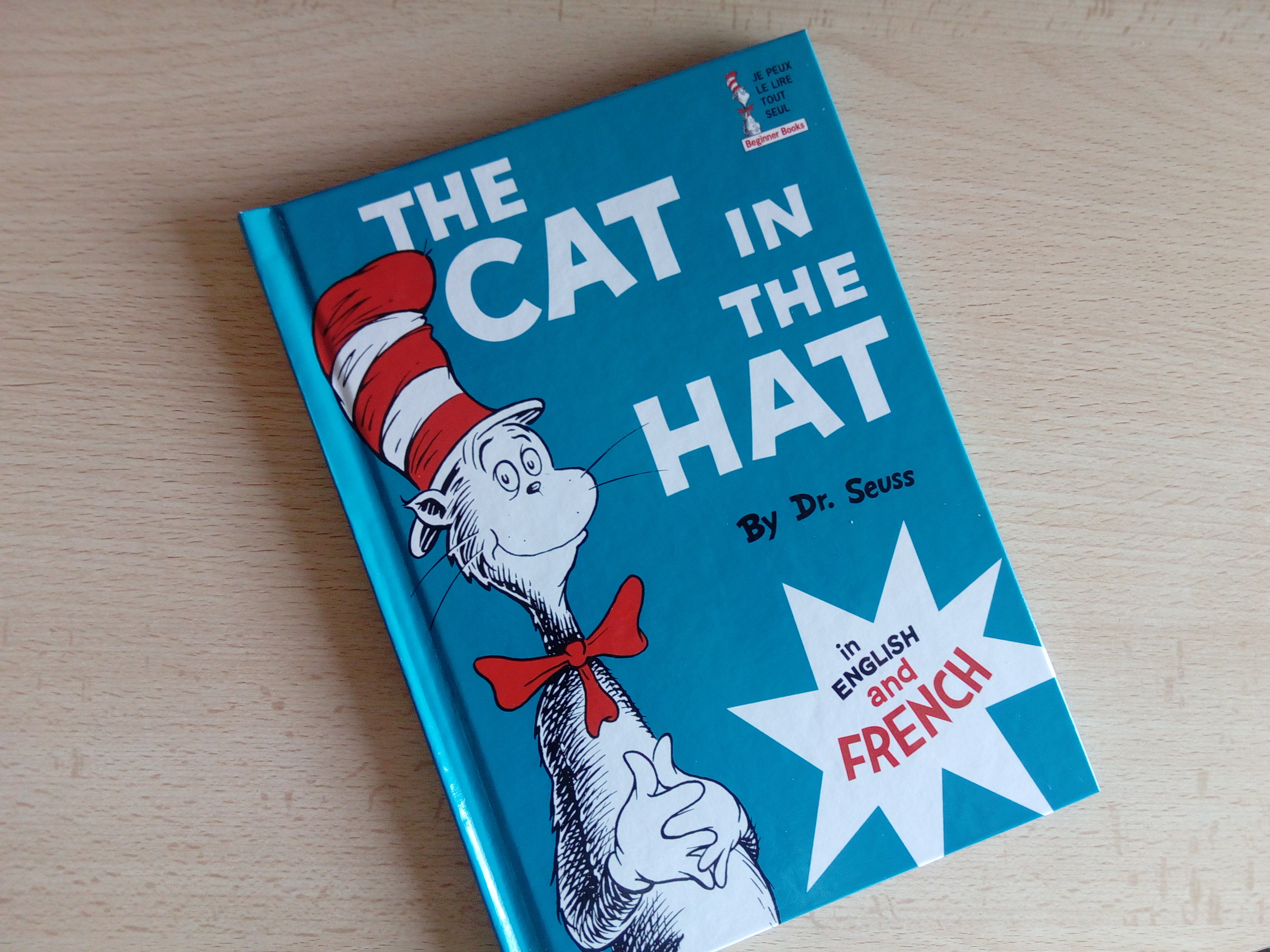 the cat in the hat français anglais