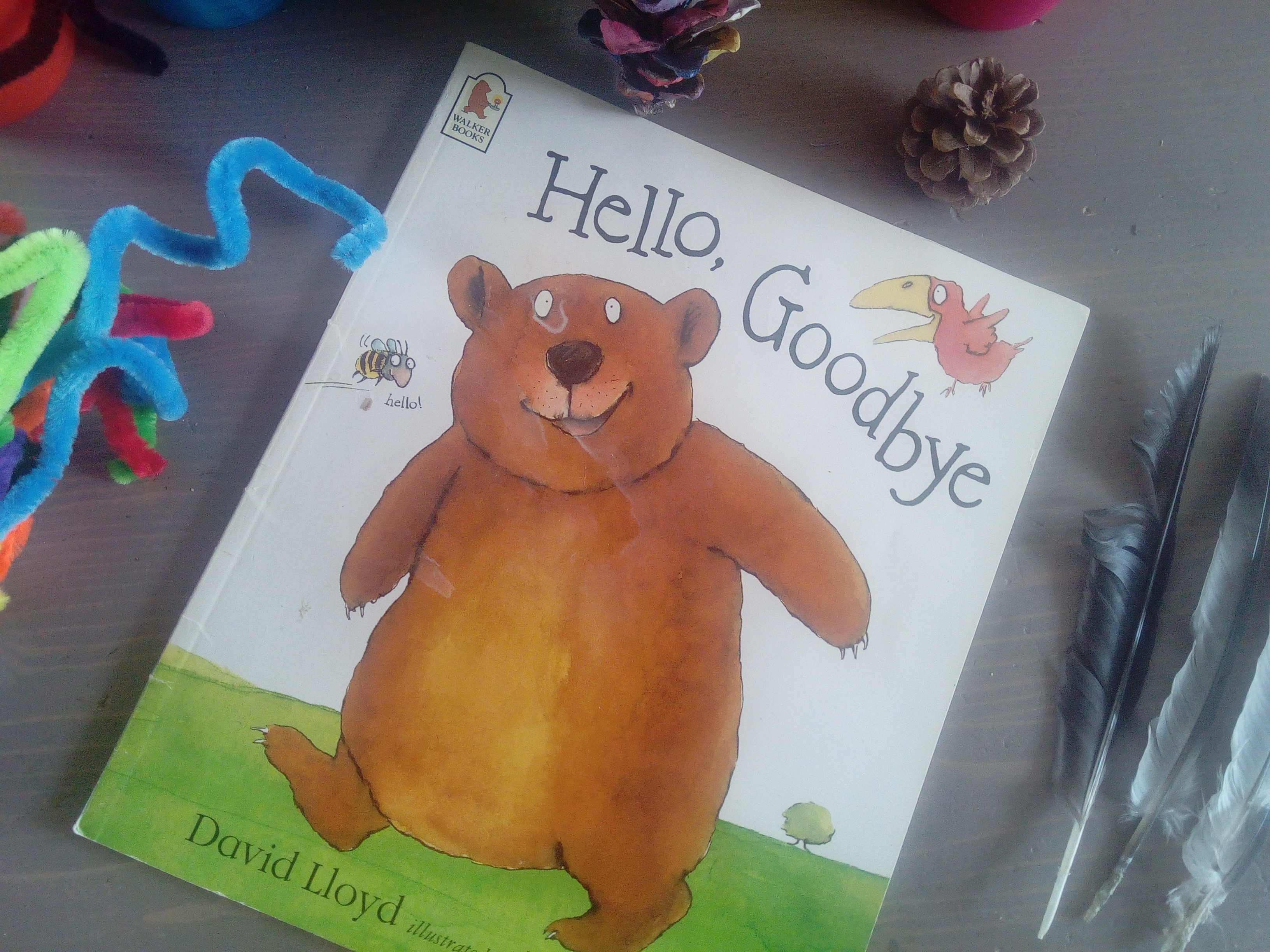 livre apprendre anglais enfants hello goodbye
