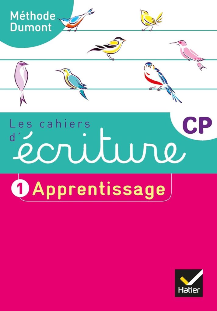 cahier écriture CP