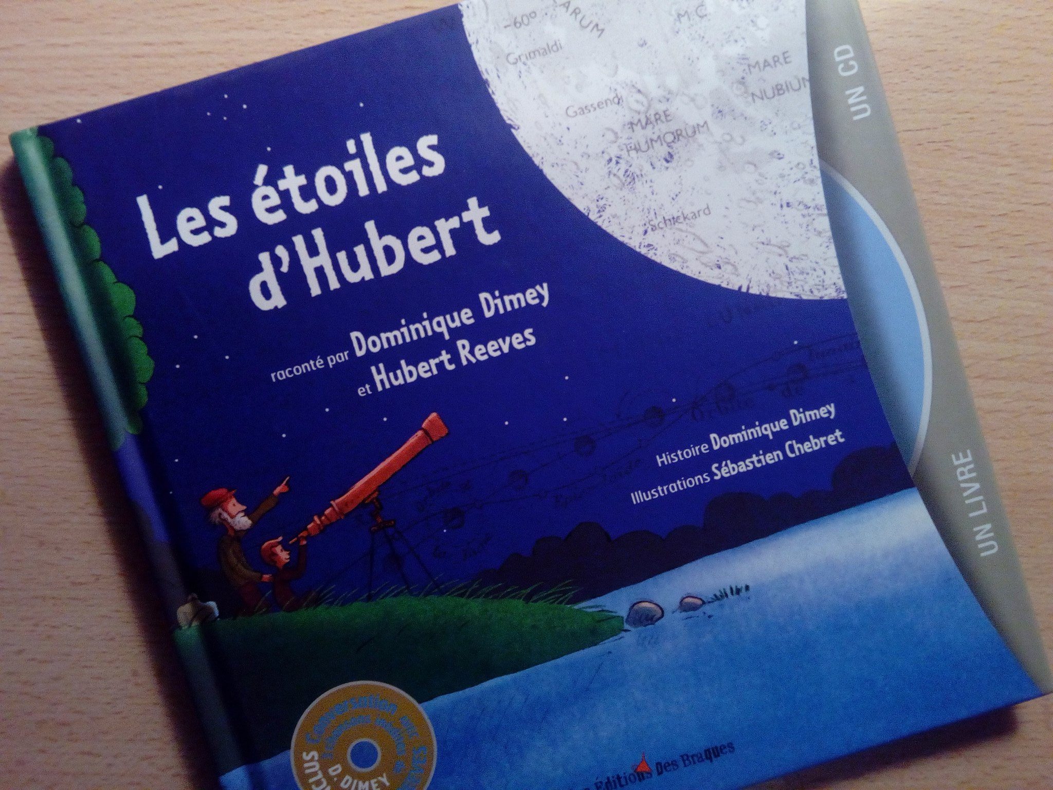 Les étoiles d'Hubert : un livre et un CD pour découvrir les