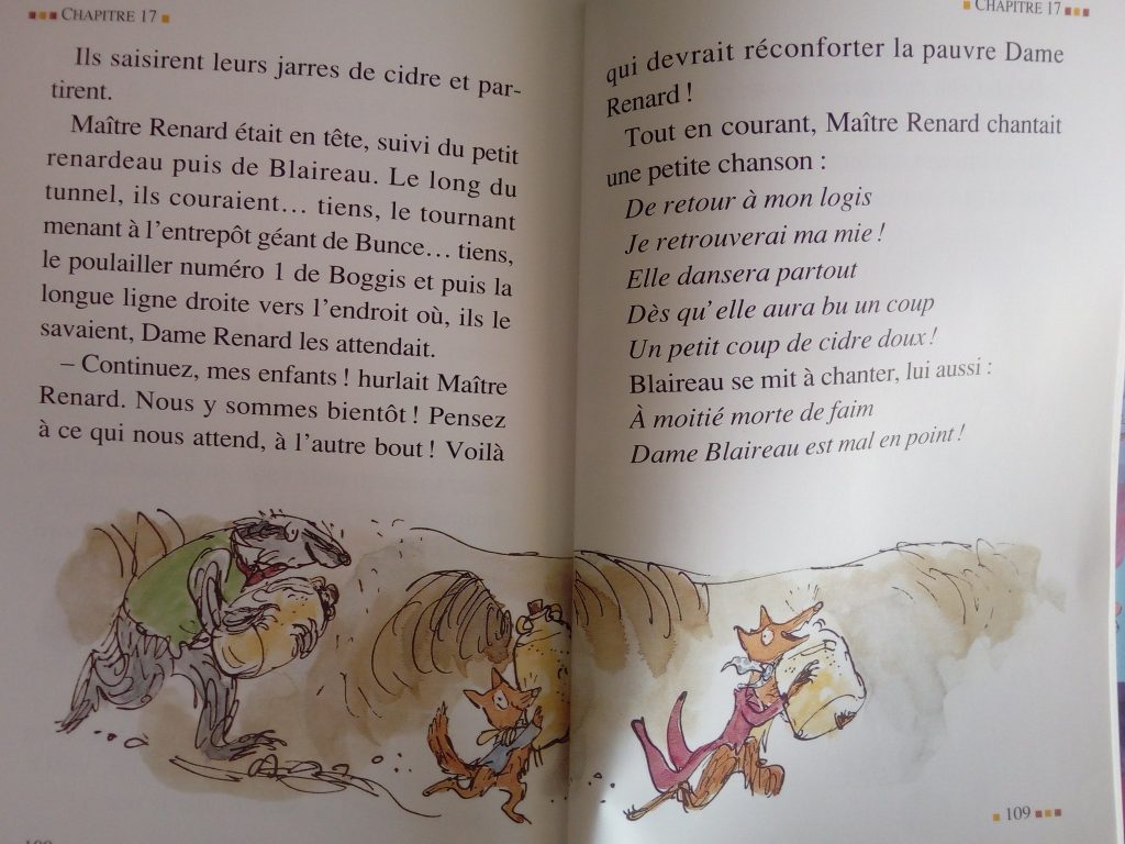 livre fantastique maitre renard enfants