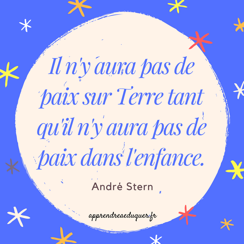 citation éducation André Stern
