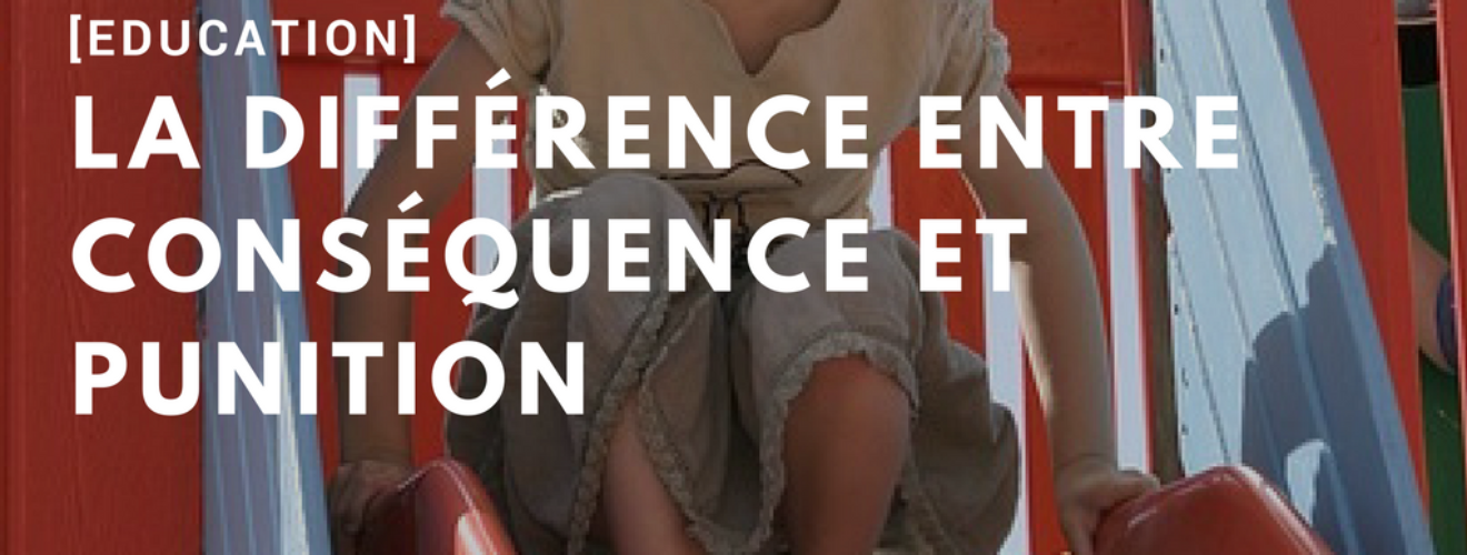 difference entre consequence et punition