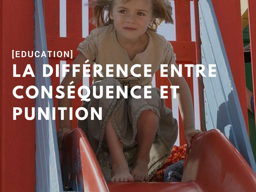 difference entre consequence et punition