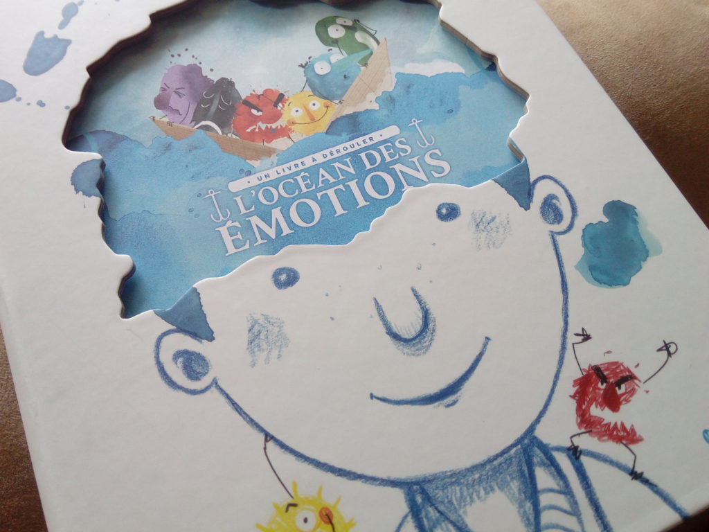 L'océan des émotions : un livre à dérouler par les jeunes enfants pour
