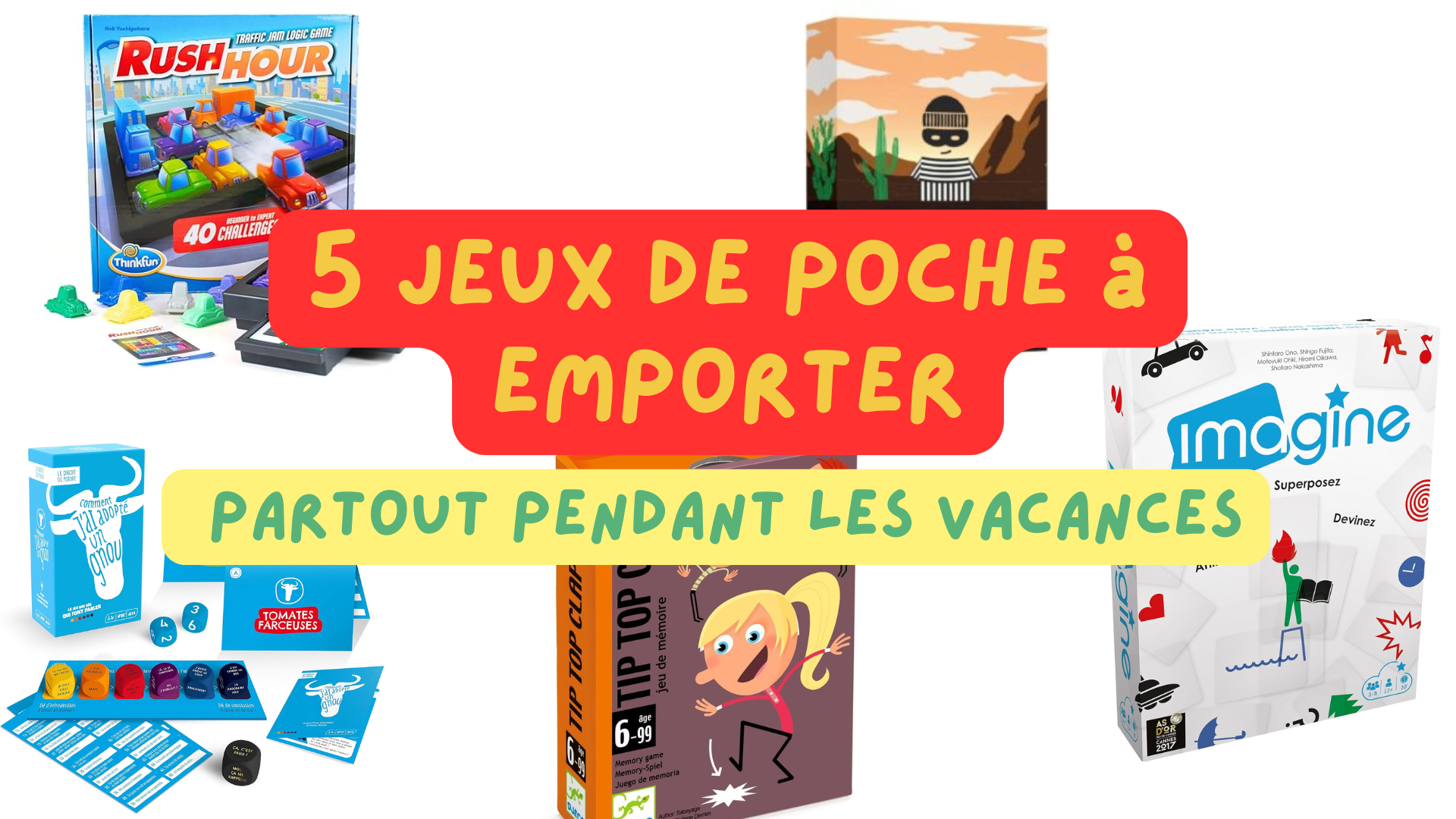 jeux poche vacances