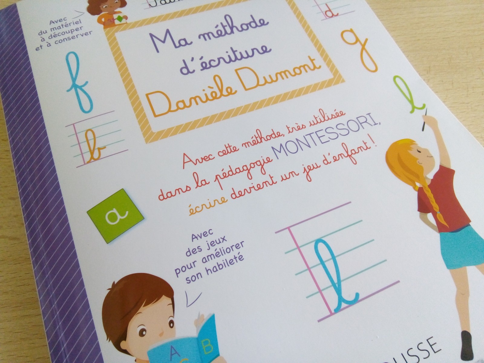 Un cahier d'activités pour apprendre à écrire avec la méthode d'écriture  Dumont