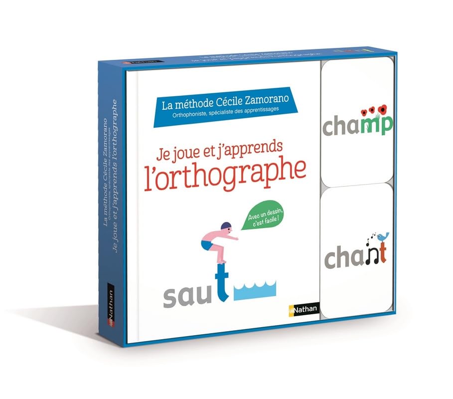 coffret cartes orthographe mots difficiles