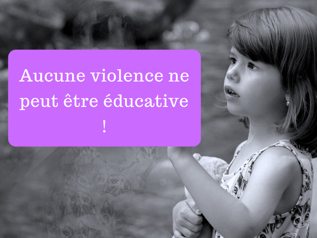 Aucune violence ne peut être éducative