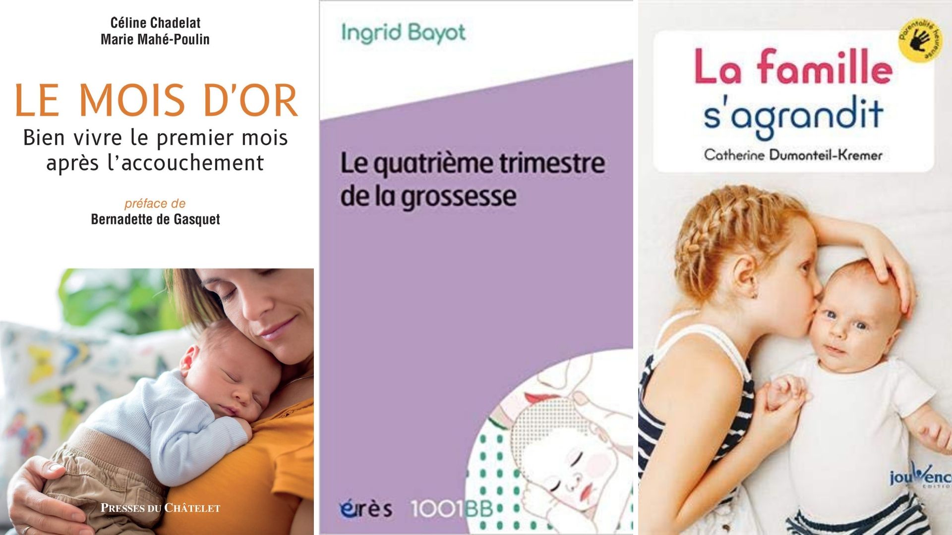 livres bienveillants pour se préparer à l'arrivée de bébé