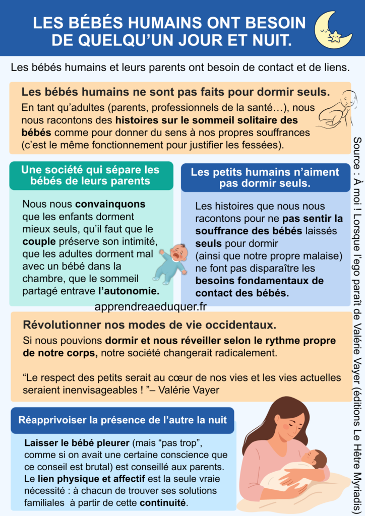 laisser bébé pleurer dormir