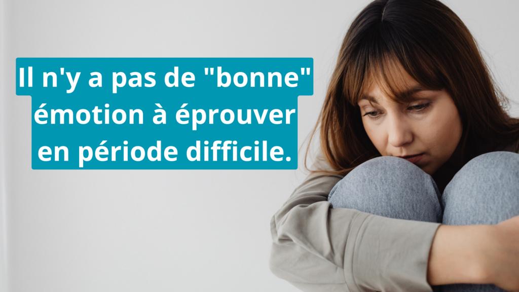 émotions difficile