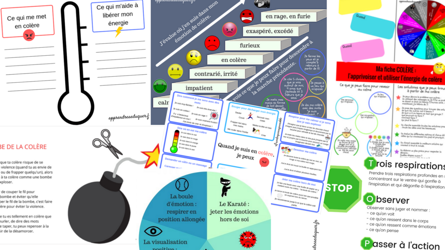 20 outils pour la colère des enfants (et apprivoiser la nôtre !)