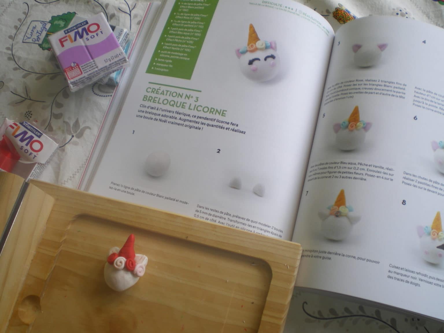 Un livre avec 80 idées faciles en pâte Fimo : idéal pour des activités