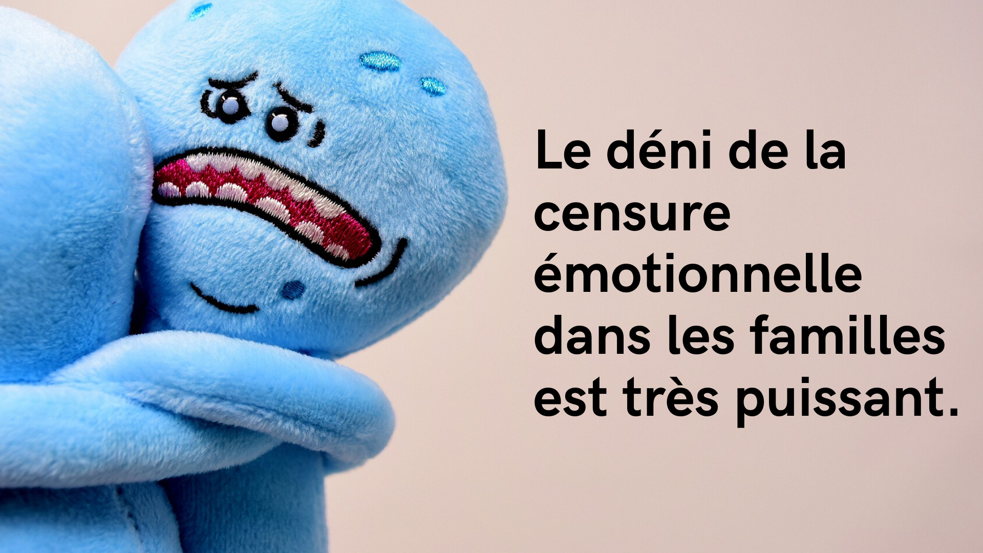 Le Deni De La Censure Emotionnelle Dans Les Familles Est Tres Puissant Apprendre A Eduquer