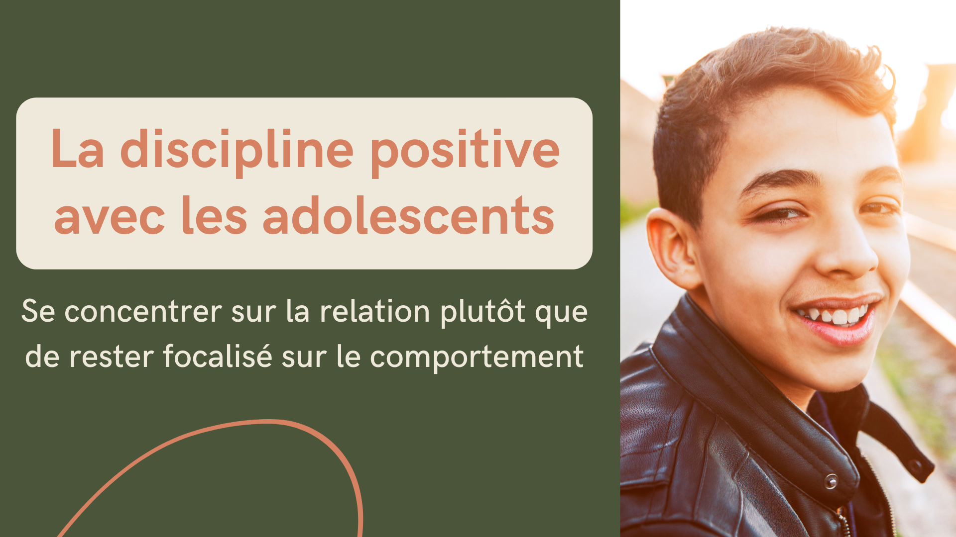 Discipline positive avec les adolescents relation moment qualité