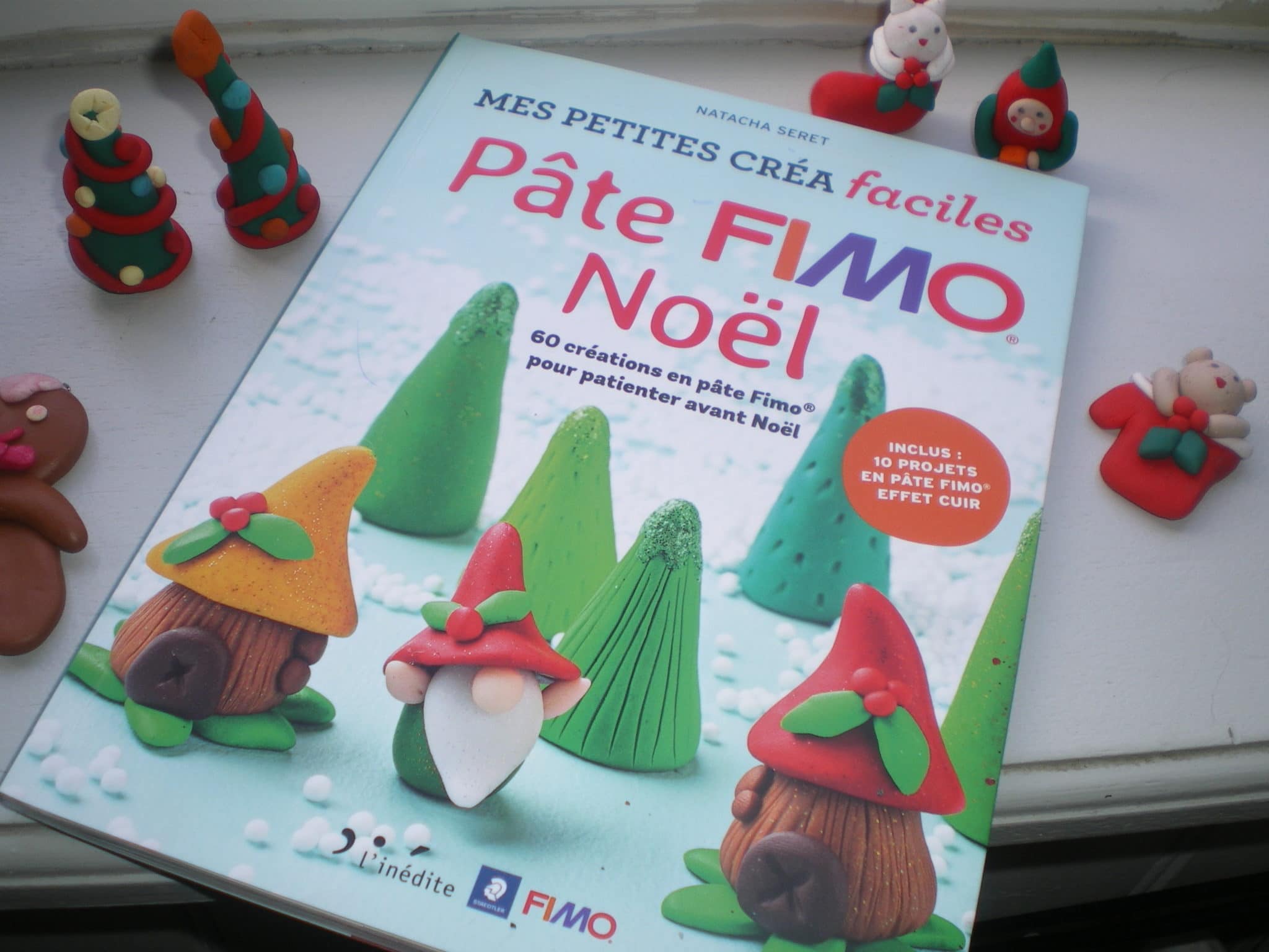 Créativité] 60 créations faciles en pâte Fimo : idéal pour patienter avant  Noël (décoration, cadeaux, porte-noms) - Apprendre à éduquer