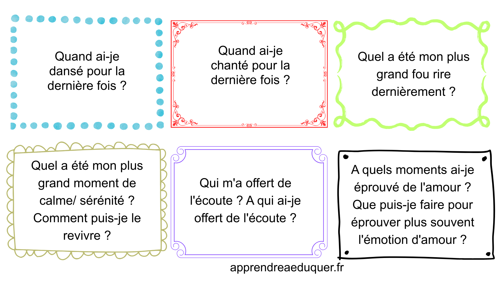 questions explorer émotions