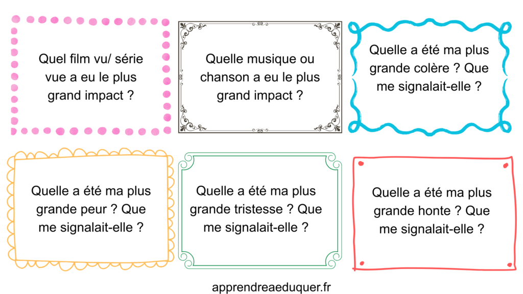 questions émotions