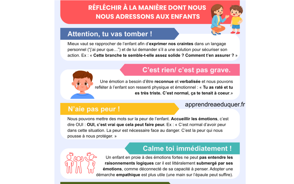 comment nous nous adressons aux enfants