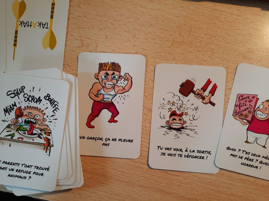 jeu de cartes apprendre répartie enfants contre moqueries harcèlement