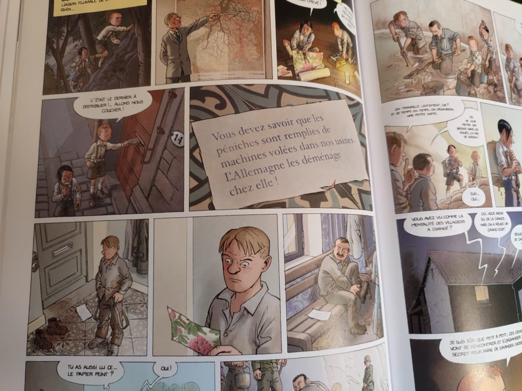 bande dessinée historique enfants deuxième guerre mondiale