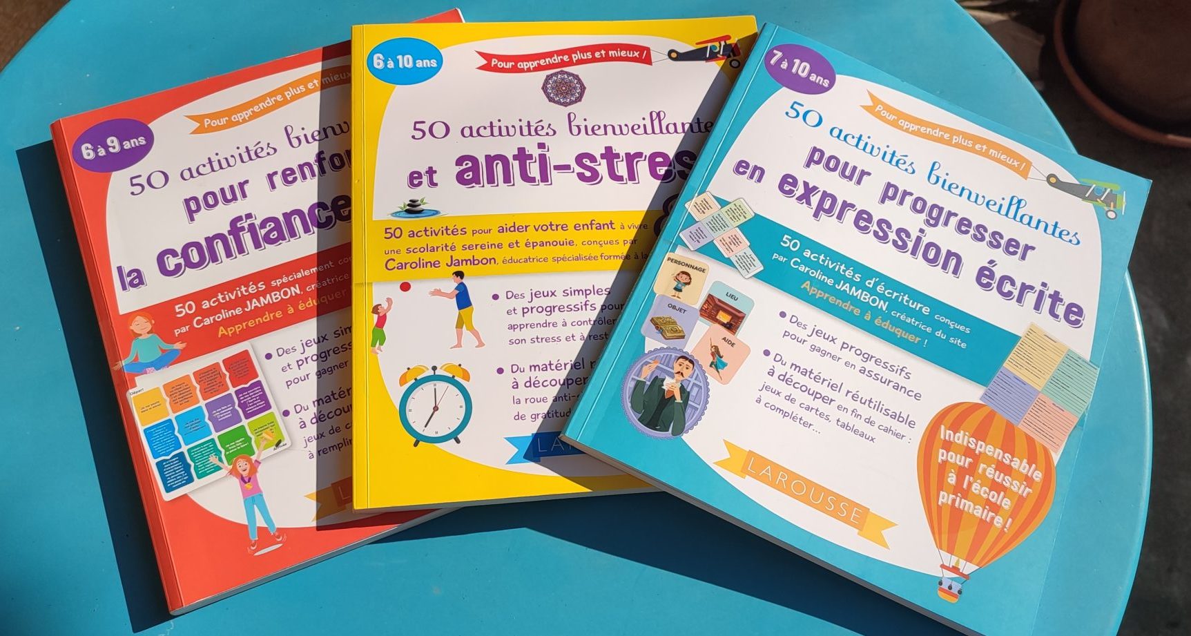 Mes 3 cahiers d'activités bienveillantes pour les enfants (confiance, stress,  pensée créative) - Apprendre, réviser, mémoriser