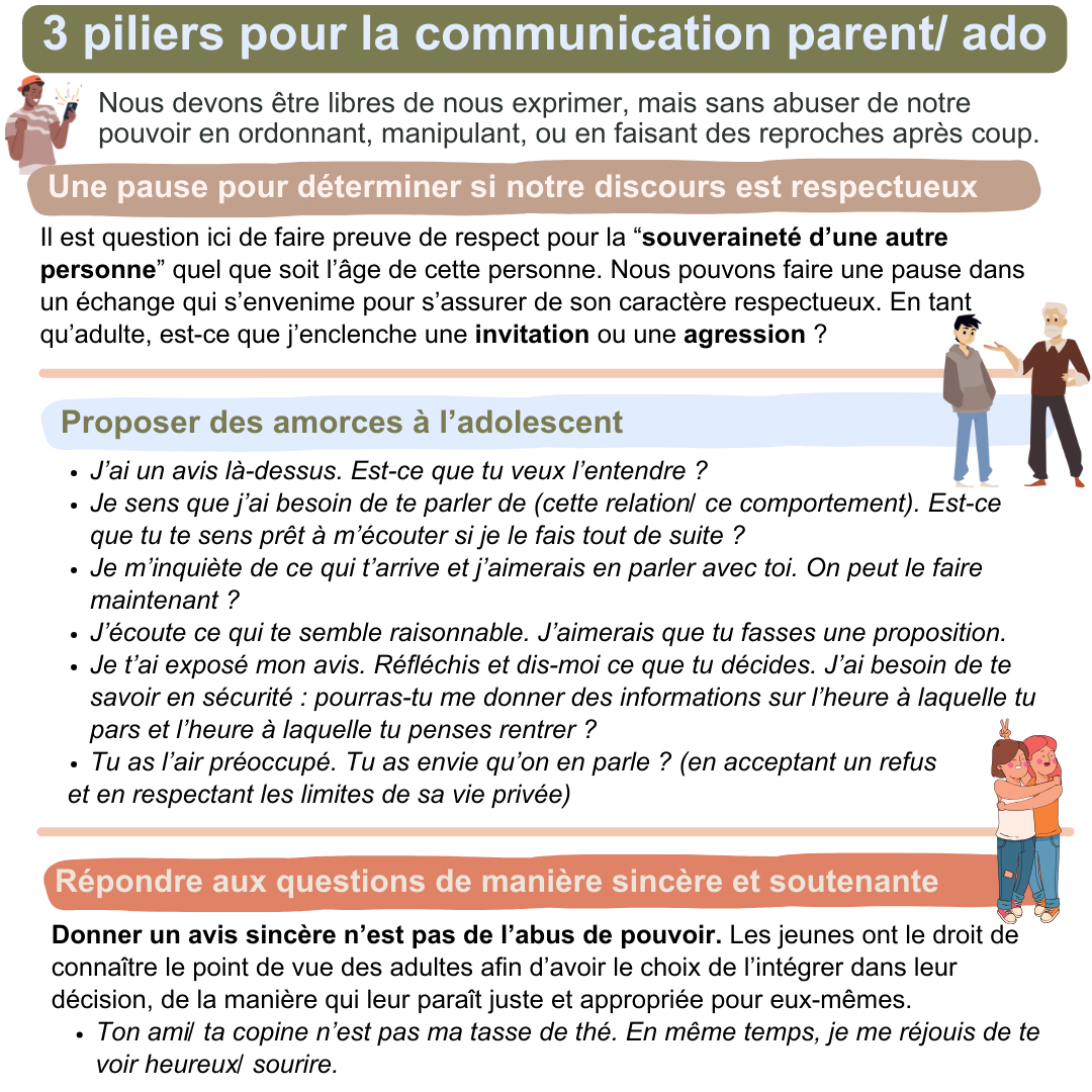 communication parent ado