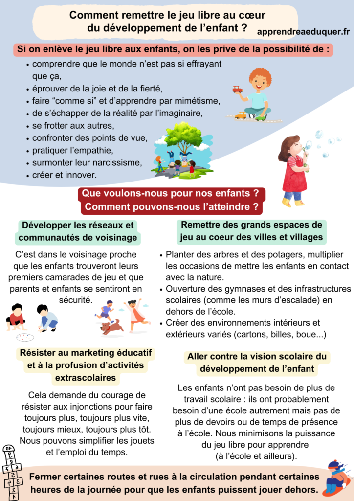 Comment remettre le jeu libre au cœur du développement de l’enfant