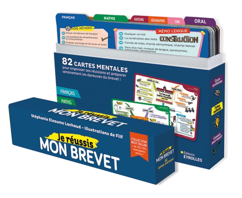 cartes mentales réviser brevet