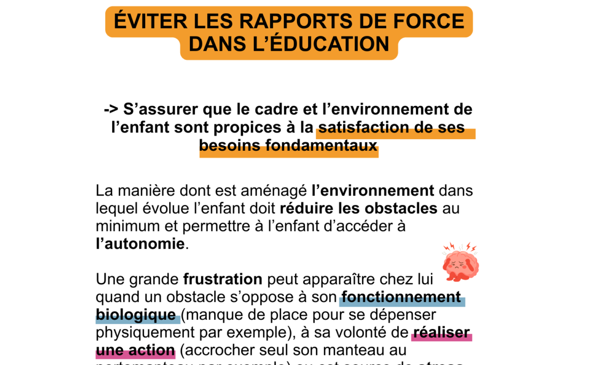 rapports de force enfants parents