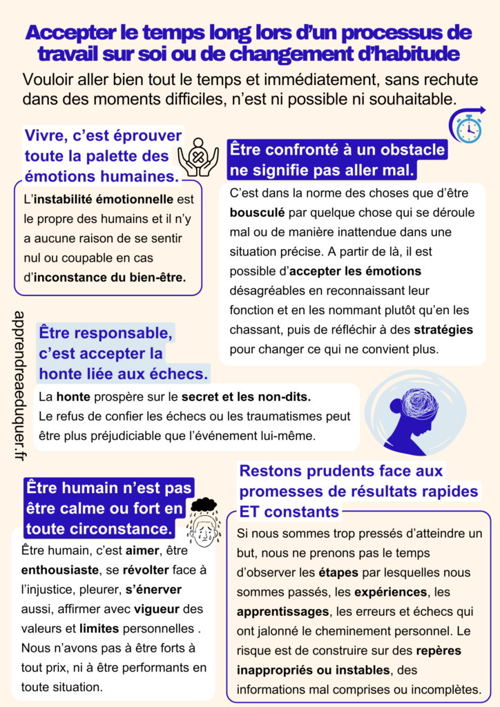 temps long travail sur soi