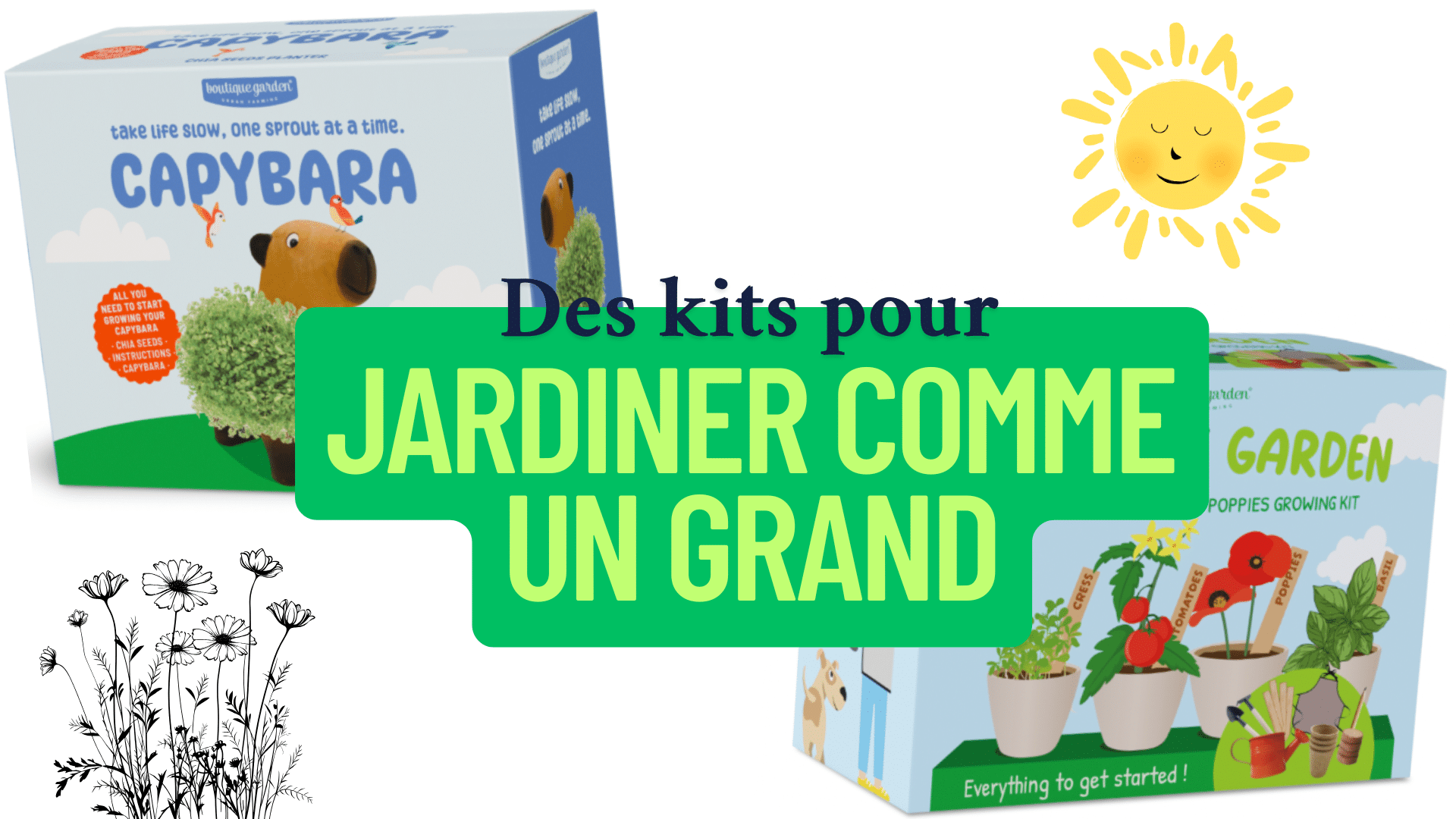 kits jardiner enfants