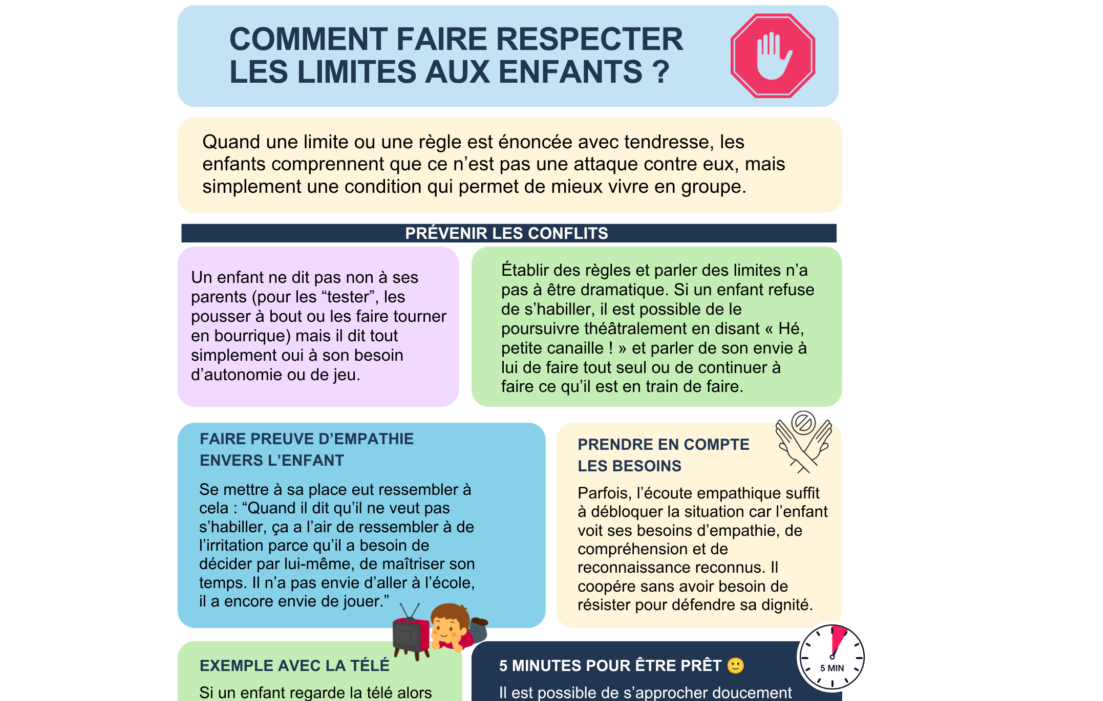respecter les limites enfant