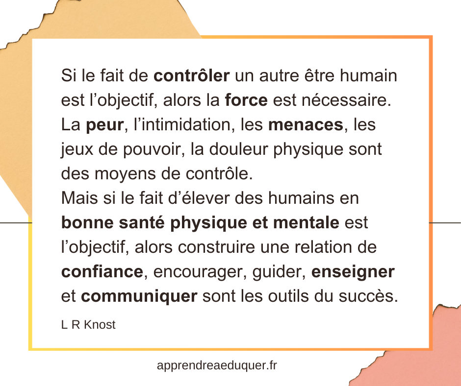 citations éducation bienveillante