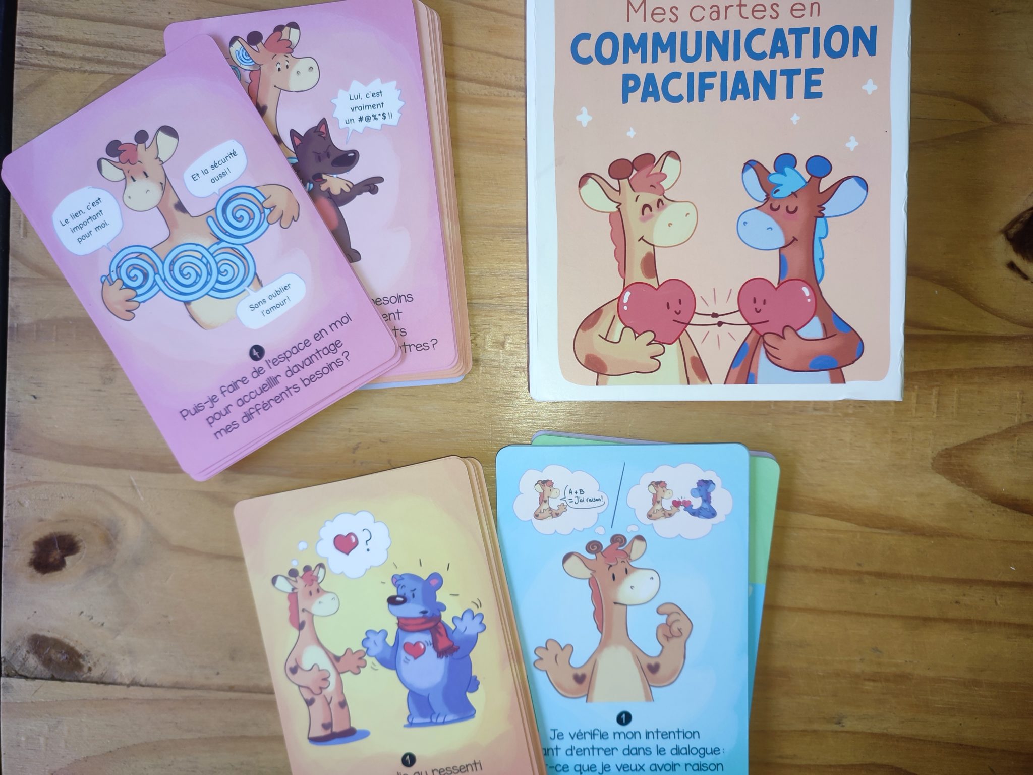 coffret cartes communication