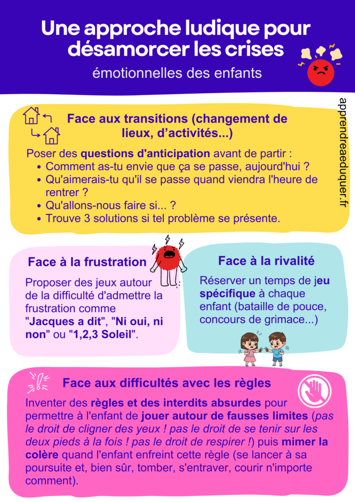 désamorcer les crises enfants