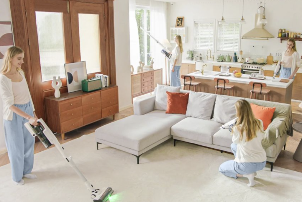 balai vapeur ménage maison enfants